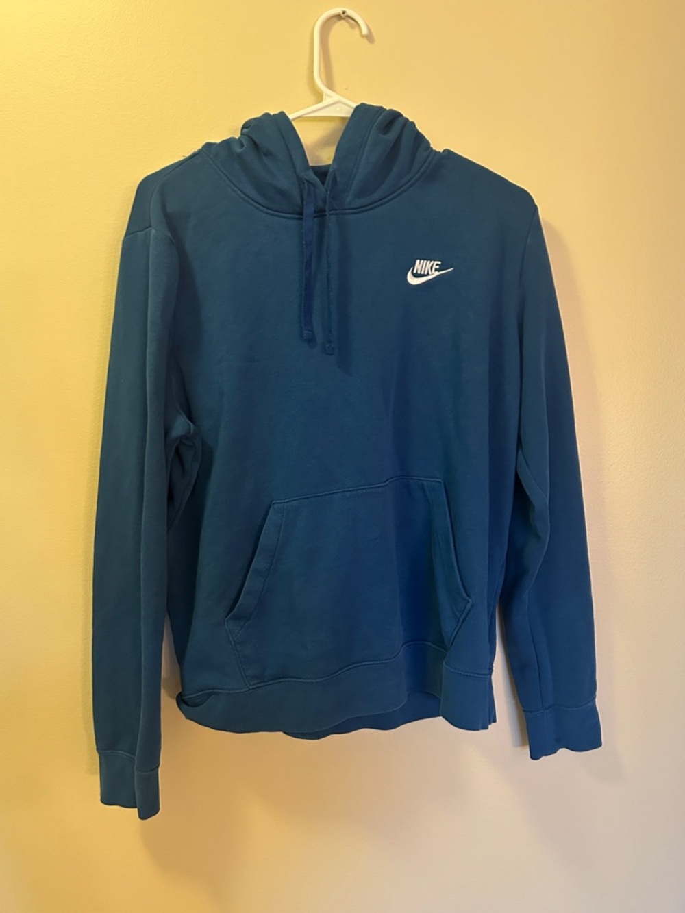 Nike Women’s Blue Pullover Hoodie Size L – Athletic Sweatshirt